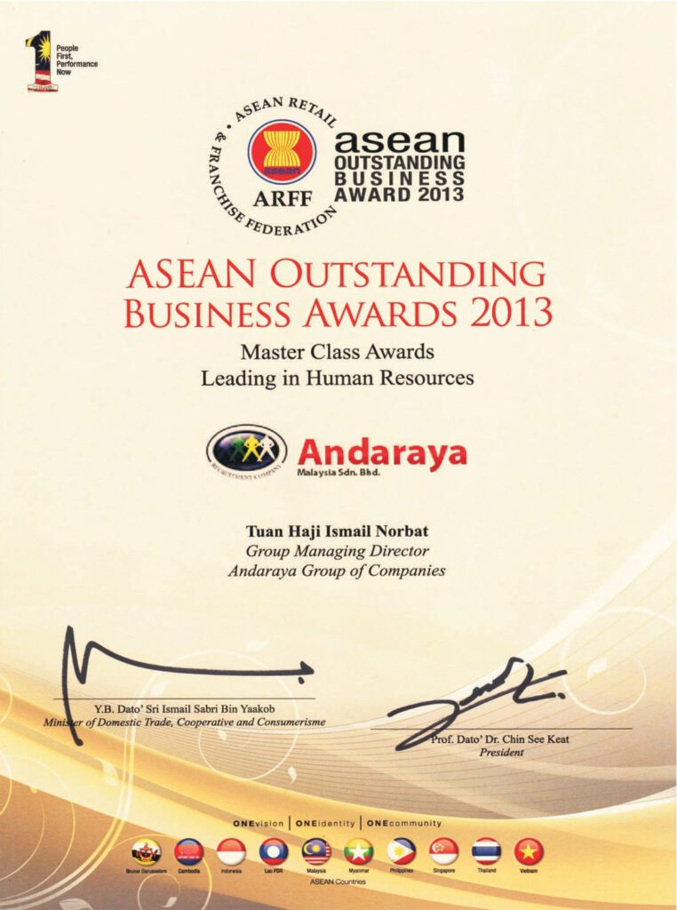 Andaraya Group Award